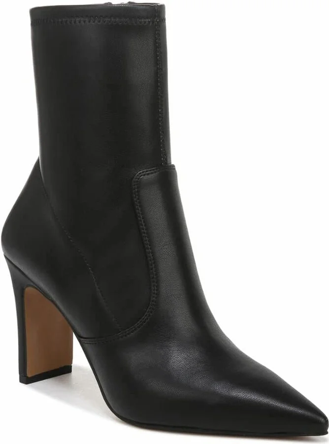 Franco Sarto Womens Avana Mid Calf Boot Black 11 M