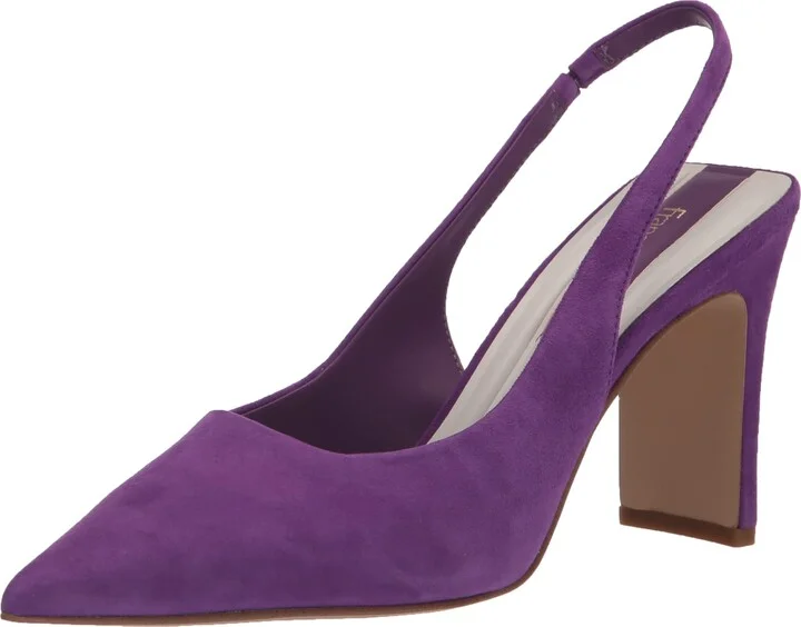 Franco Sarto Womens Averie Pointed Toe Slingback High Heel Pump