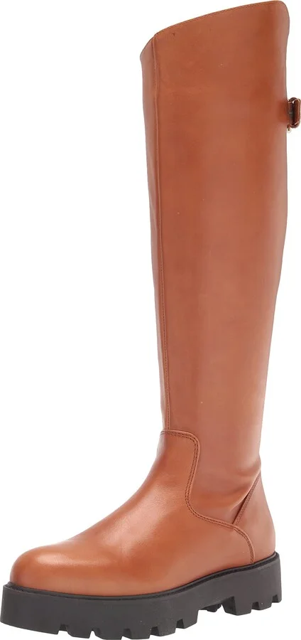 Franco Sarto Womens Balinboot Knee High Boot Cognac 5 M