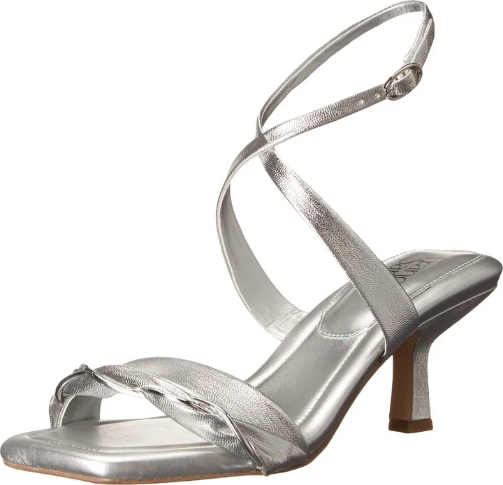 Franco Sarto Womens Belle Sandal Silver 6 M