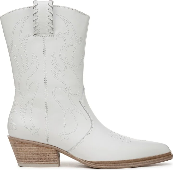 Franco Sarto Women's Bianca Mid Shaft Western Boots - Image 6