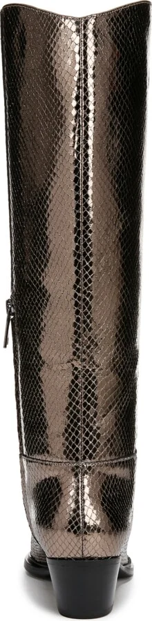 Franco Sarto Women's Billie Wide Calf Pointed Toe Knee High Western Boots - Image 7
