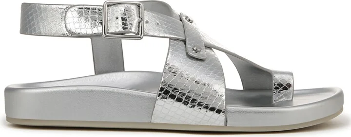 Franco Sarto Women's Blair Toe Loop Round Toe Flat Sandals - Image 7