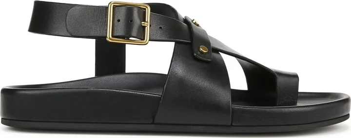 Franco Sarto Women's Blair Toe Loop Round Toe Flat Sandals - Image 11