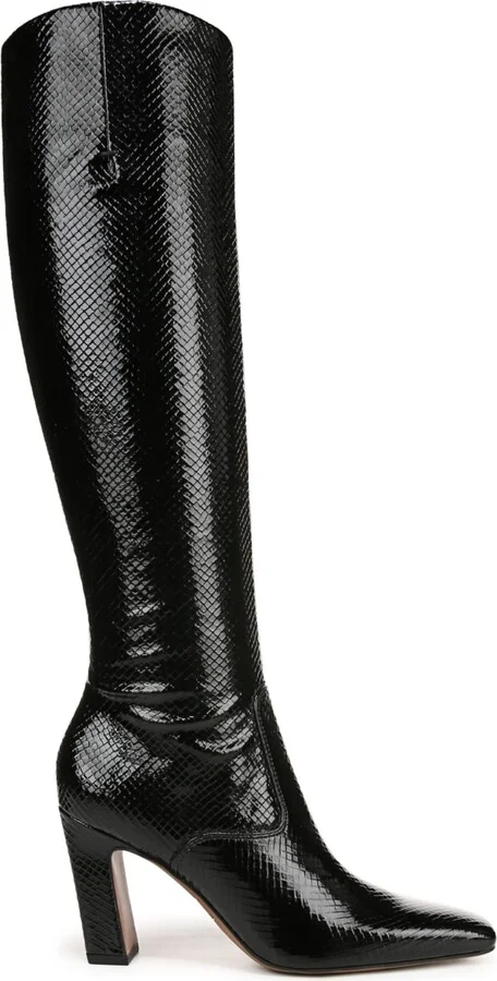 Franco Sarto Women's Bowman Square Toe Knee High Dress Boots - Image 7