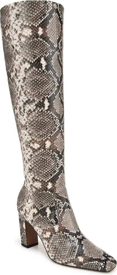 Franco Sarto Women's Bowman Square Toe Knee High Dress Boots