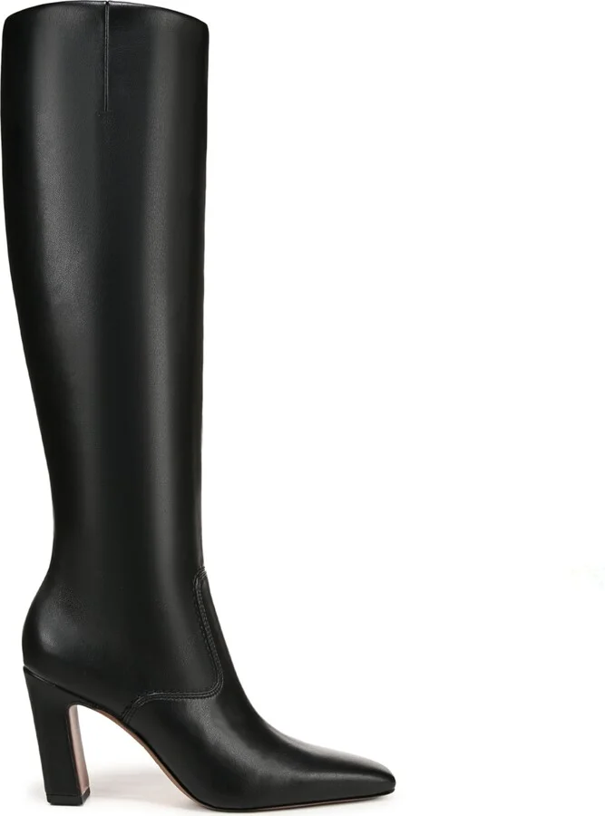 Franco Sarto Women's Bowman Wide Calf Square Toe Knee High Dress Boots - Image 2