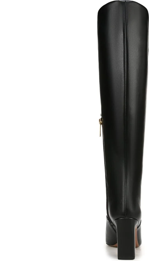 Franco Sarto Women's Bowman Wide Calf Square Toe Knee High Dress Boots - Image 3