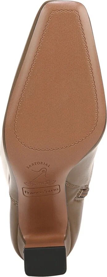 Franco Sarto Women's Bowman Wide Calf Square Toe Knee High Dress Boots - Image 9