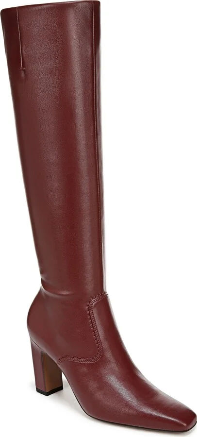 Berry Red Faux Leather