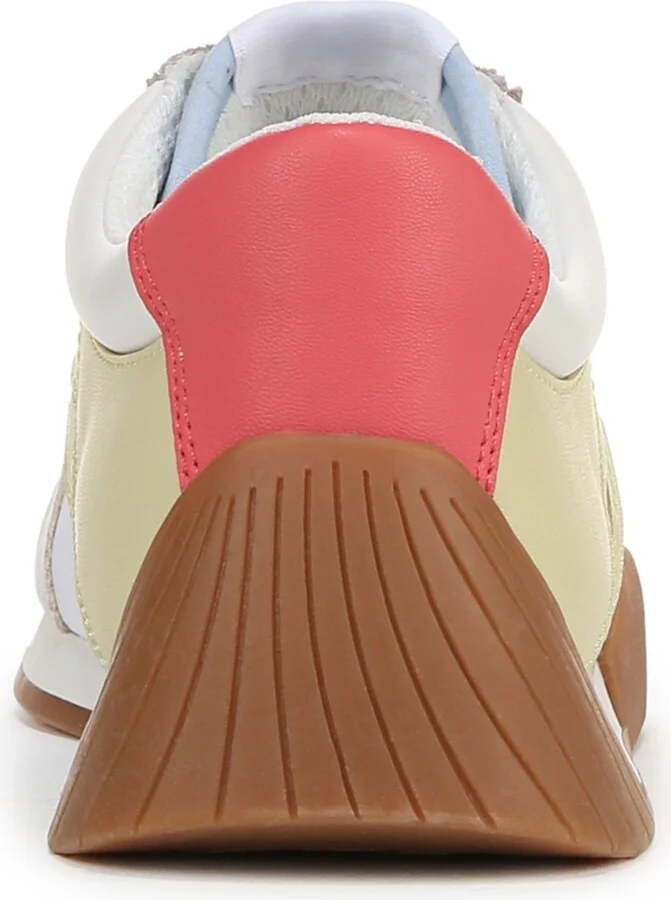 Franco Sarto Women's Brescia Lace Up Jogger Sneakers - Multi Beige Faux Leather/Fabric - Image 11