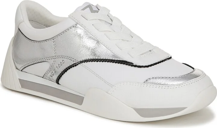 Silver Faux Leather