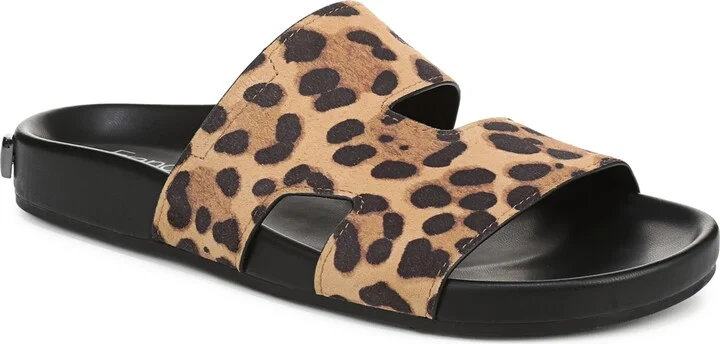 Franco Sarto Women's Britt Open Toe Slide Sandals