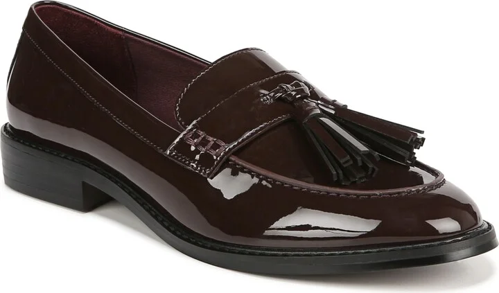 Hickory Brown Patent Faux Leather