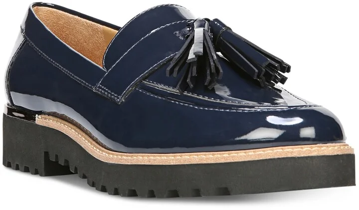 Franco Sarto Women's Carolynn Lug Sole Tassel Loafers