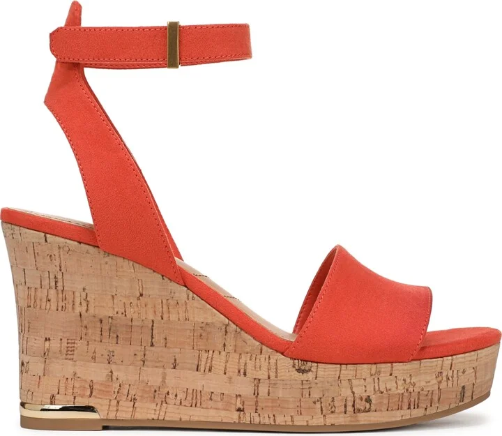 Franco Sarto Women's Celeste 2 Open Toe Strappy Wedge Sandals - Image 6