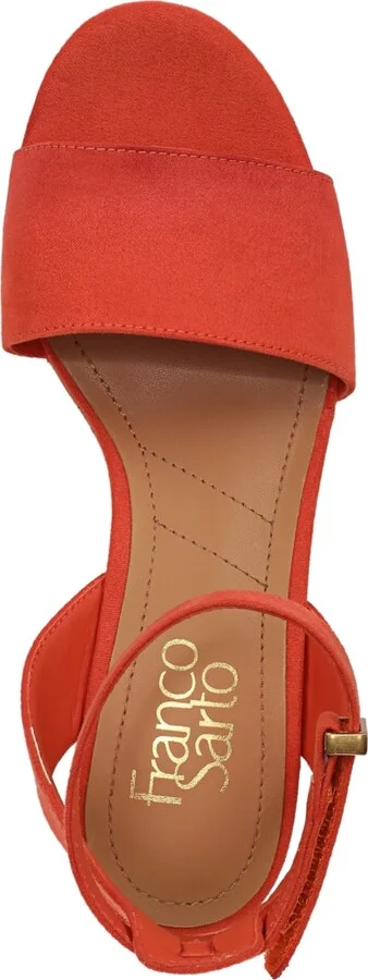 Franco Sarto Women's Celeste 2 Open Toe Strappy Wedge Sandals - Image 8