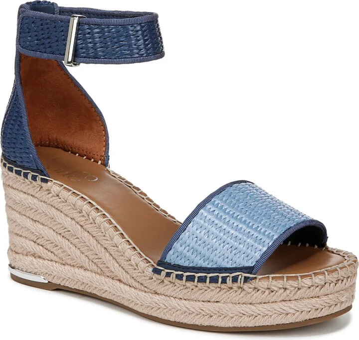 Franco Sarto Women's Clemens 8 Espadrille Wedge Sandals