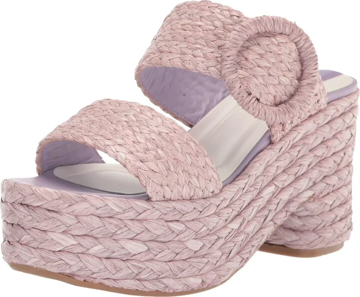 Franco Sarto Womens Costa Sandal Lavender 9 M