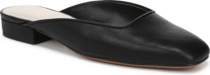 Franco Sarto Women's Dayla Square Toe Block Heel Mules