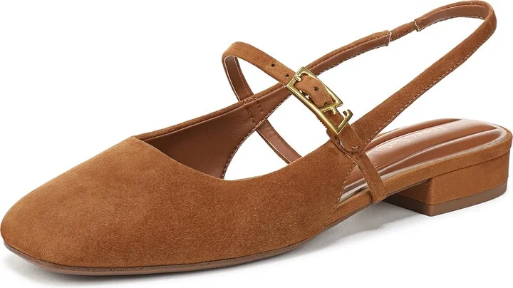 Saddle Tan Suede