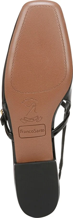 Franco Sarto Women's Destin Square Toe Mary Jane Slingback Flats - Image 5