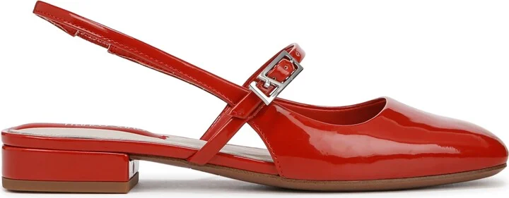 Franco Sarto Women's Destin Square Toe Mary Jane Slingback Flats - Image 10