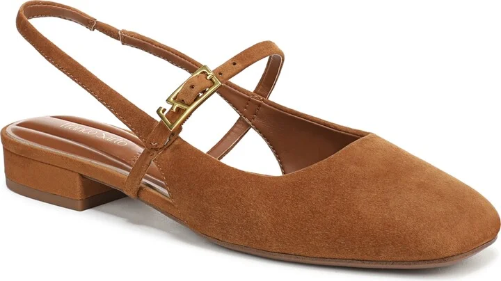 Saddle Tan Suede