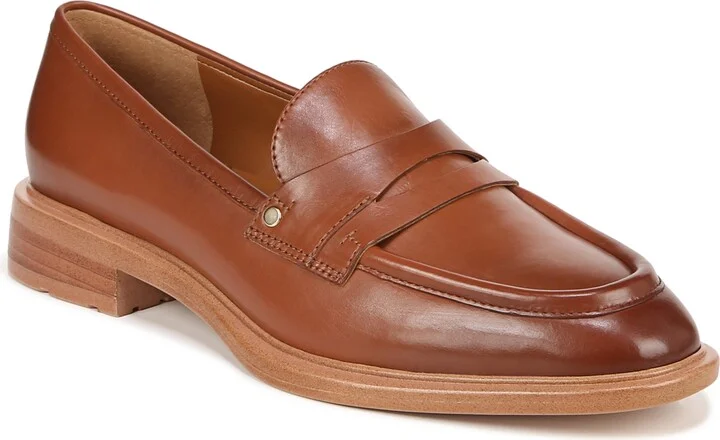 Franco Sarto Women's Edith Almond Toe Penny Loafers