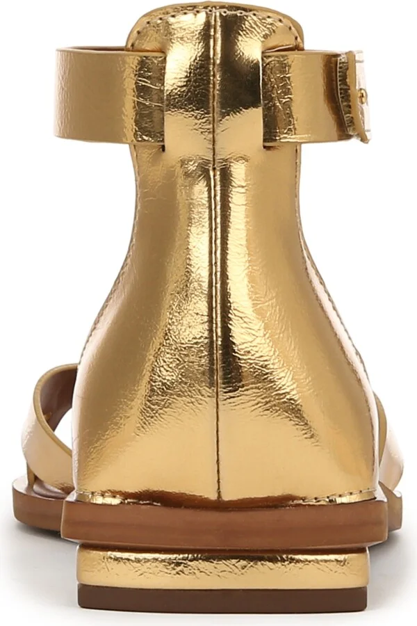 Franco Sarto Women's Elisa Open Square Toe Ankle Strap Flat Sandals - Image 3