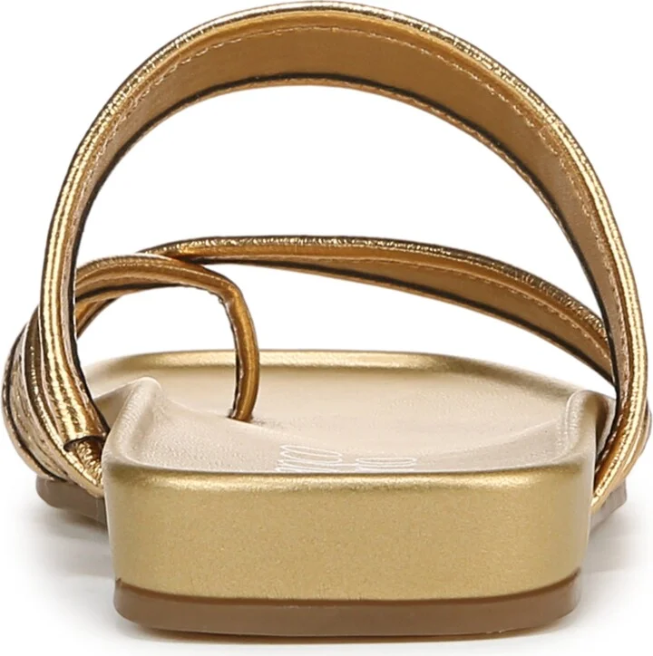 Franco Sarto Women's Estella Open Square Toe Slide Flat Sandals - Image 11