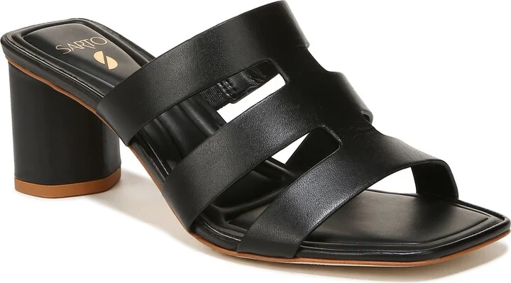 Franco Sarto Womens Flexa Carly Black Leather 11 M