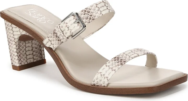 Franco Sarto Women's Frenza Open Square Toe Slide Dress Sandals