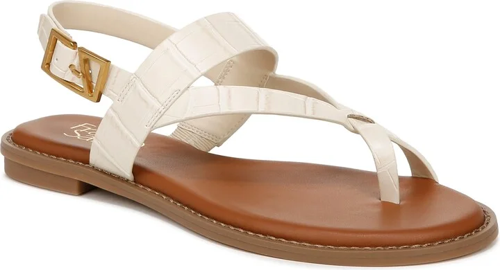 White Croc Print