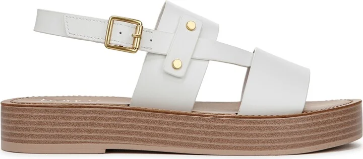 Franco Sarto Women's Genova Round Toe Platform Sandals - Image 7
