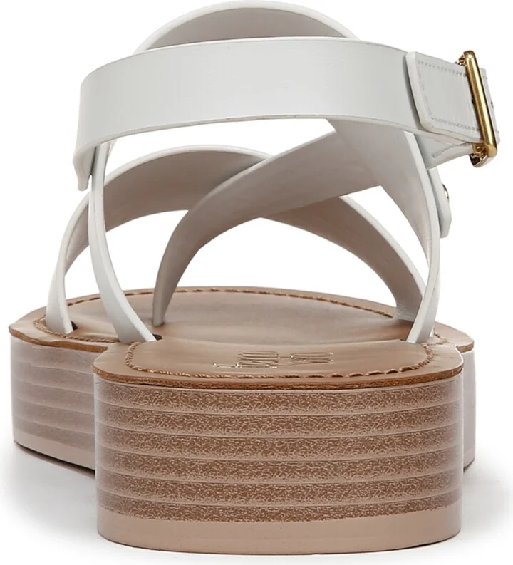 Franco Sarto Women's Genova Round Toe Platform Sandals - Image 8