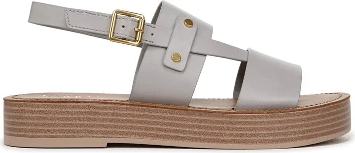 Franco Sarto Women's Genova Round Toe Platform Sandals - Image 11