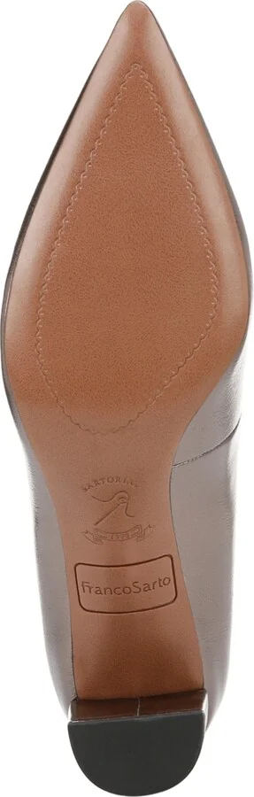 Franco Sarto Women's Giovanna Pointed Toe Block Heel Pumps - Image 5
