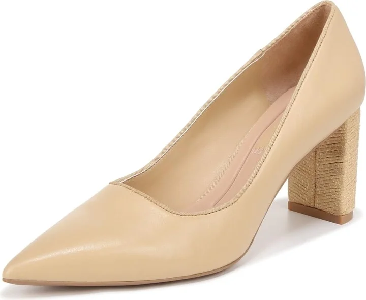 Beige Leather