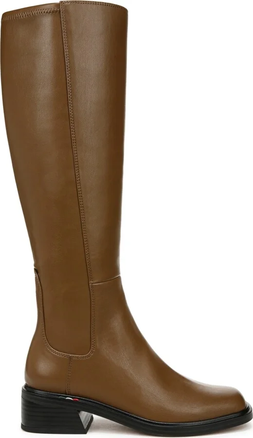 Franco Sarto Women's Giselle Wide Calf Square Toe Knee High Boots - Image 6