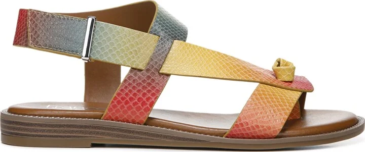 Franco Sarto Women's Glenni Hidden Adjustable Strap Flat Sandals - Image 6