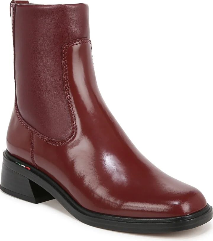 Berry Red Leather,faux Leather