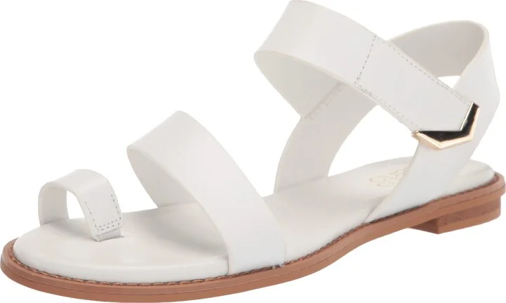 Franco Sarto Womens Graze Sandal White 5.5 M