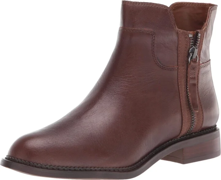 Franco Sarto Womens Halford Brown Booties 5 M
