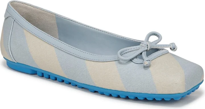 Soft Blue Stripe Twill Fabric