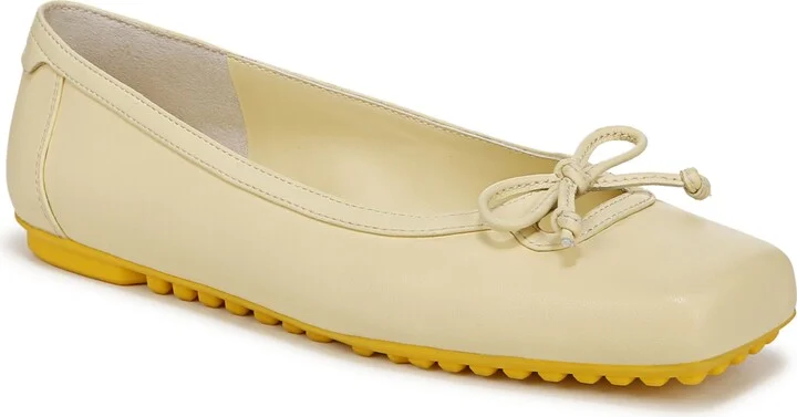 Lemonade Yellow Leather