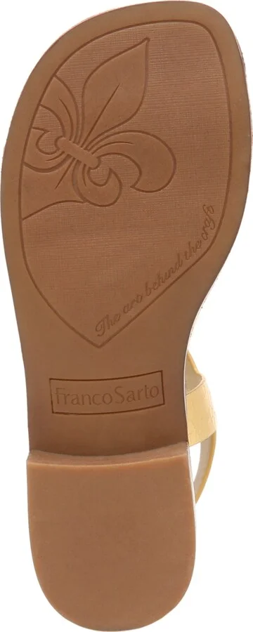 Franco Sarto Women's Ina Toe Loop Ankle Strap Stacked Heel Sandals - Image 9