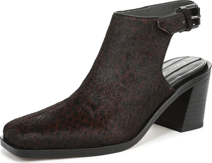 Brown Speckled Print Calf Hair