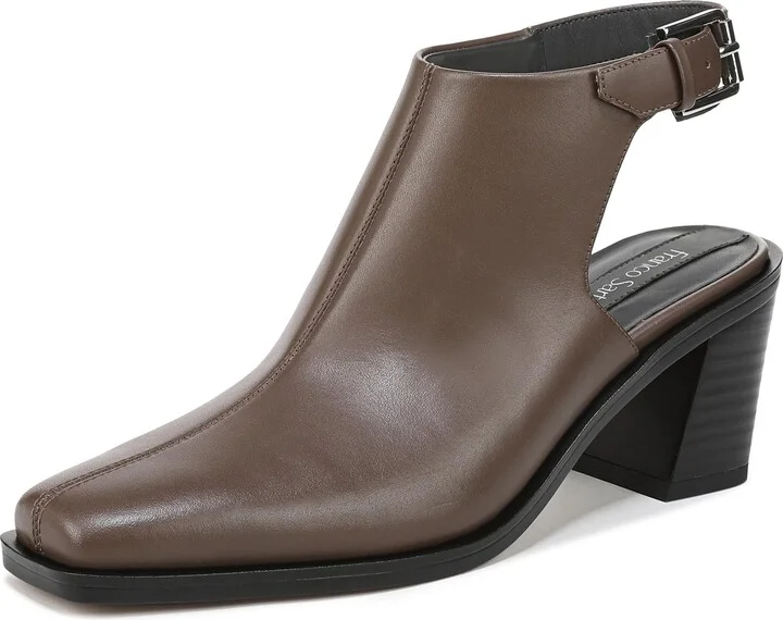 Franco Sarto Women's Isadora Pump Truffle Brown Leather 8 M