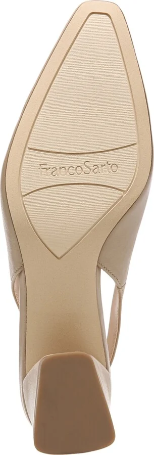 Franco Sarto Women's Jacer Snip Toe Block Heel Slingback Pumps - Image 5